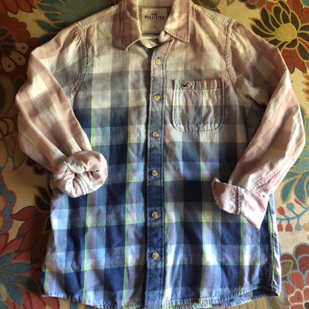 Large bleached flannel
